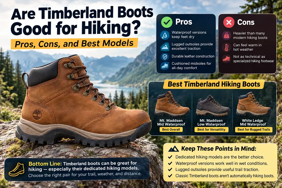 Are Timberland boots good for hiking? Pros, cons, and best Timberland hiking boots