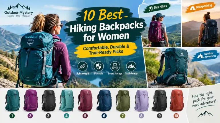 10 best hiking backpacks for women featuring comfortable, durable, and trail-ready backpacks